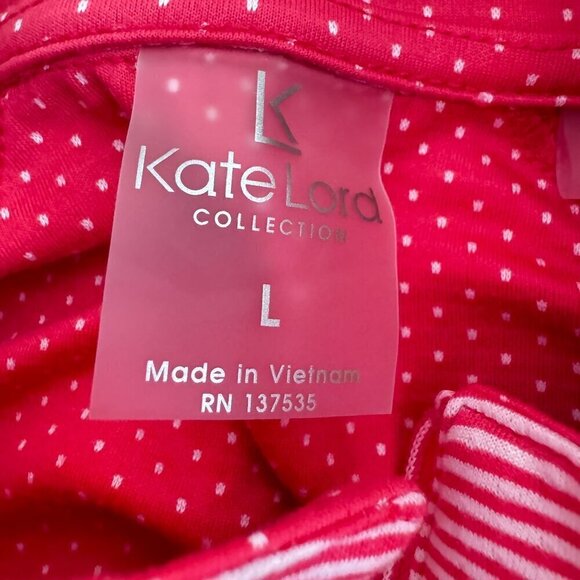 KATE LORD Pink Golf 1/4 Quarter Half Zip Top Bethpage Black 101 PGA Championship - Picture 4 of 6